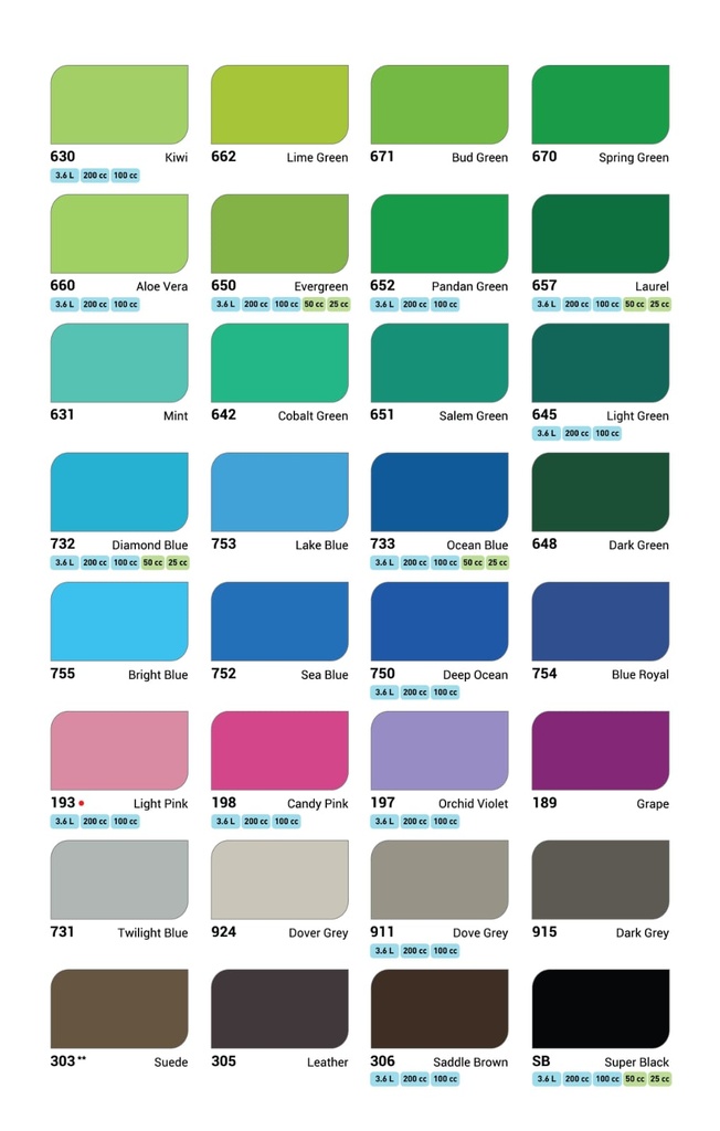 AVIAN 733 OCEAN BLUE 900CC (AA)