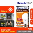 LED LIGHT SENSOR CAHAYA 9 W HANNOCHS E27 (AA)