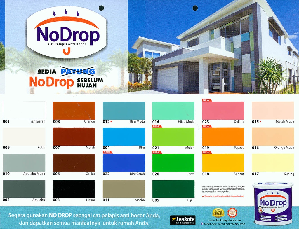 NO DROP 3IN1 009P PUTIH PAIL -20K (AA)