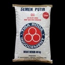 Semen Tiga Roda Semen Putih Tiga Roda 40Kg/Sak (AA)