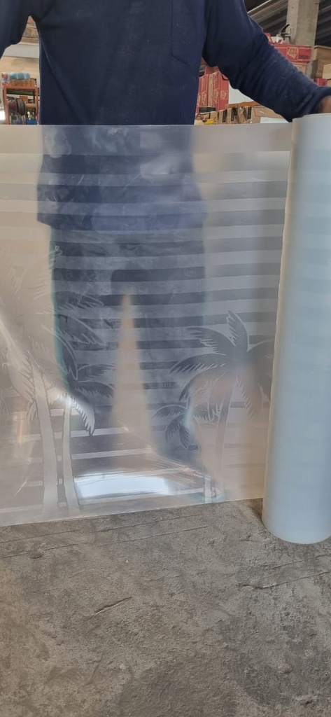 PLAT SHEET PP DR.SONNE CLEAR 070X1X40M PLAM MINIMALIST (AA)