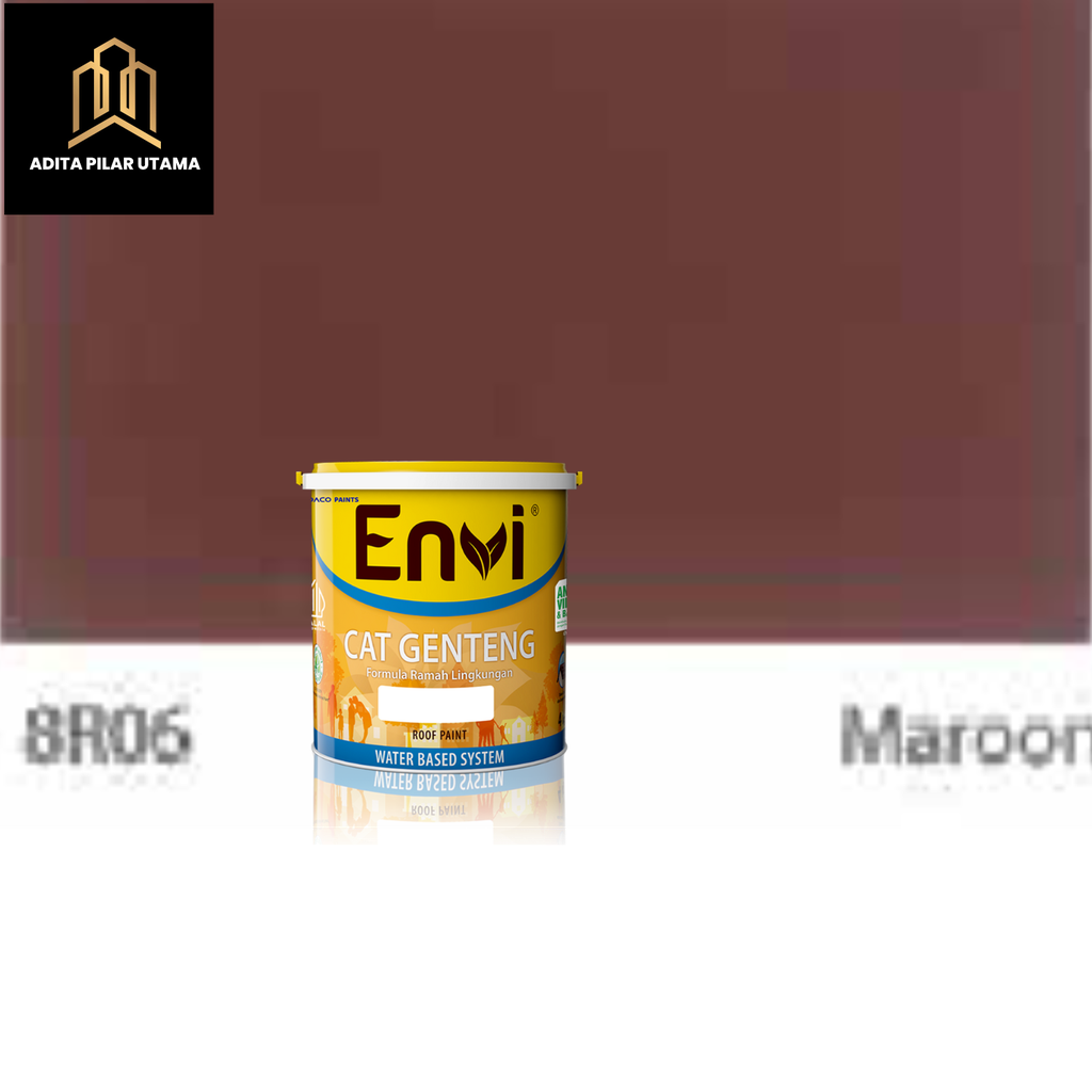 ENVI CAT GENTENG 8R06G MAROON