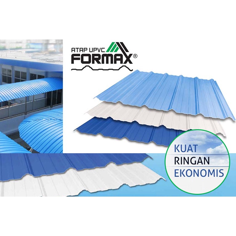 FORMAX 1 LAYER PUTIH/BIRU  L. 1.13M      - ROOFTOP