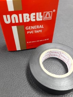 ISOLASI PVC TAPE - UNIBELL DOS 0.13mmX16mmx20M