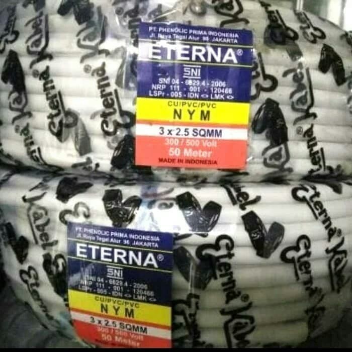 KABEL NYM 3X2,5 ETHERNA LMK (AA)