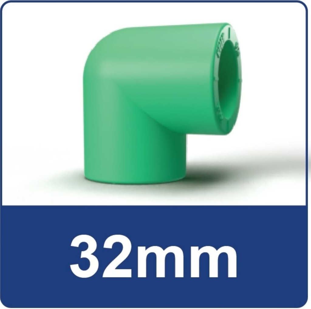 KNEE PPR 90 DN 32MM RUCIKA