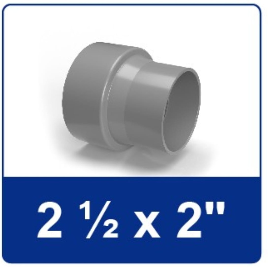 OVER SOCK 2 1/2 X 2 DIM RUCIKA D