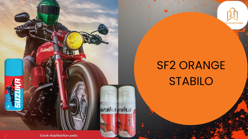 PILOX SUZUKA SF2 ORANGE STABILO 300ML