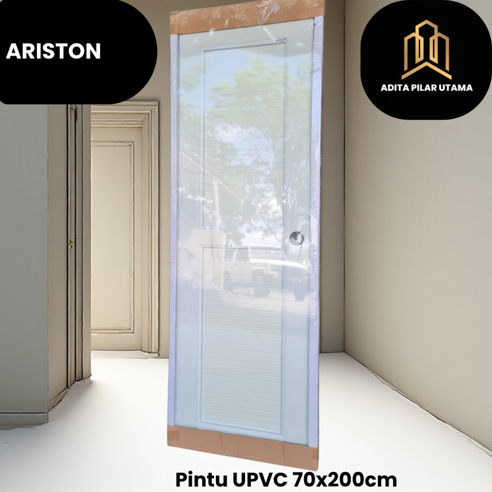 PINTU P UPVC KIRI POLOS PUTIH ARISTON 70/200