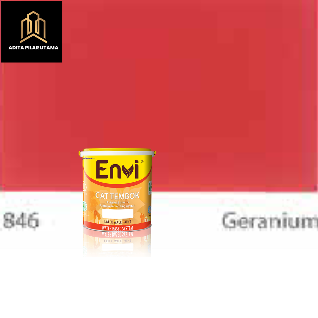 ENVI 846K GERANIUM / MERAH (AA)