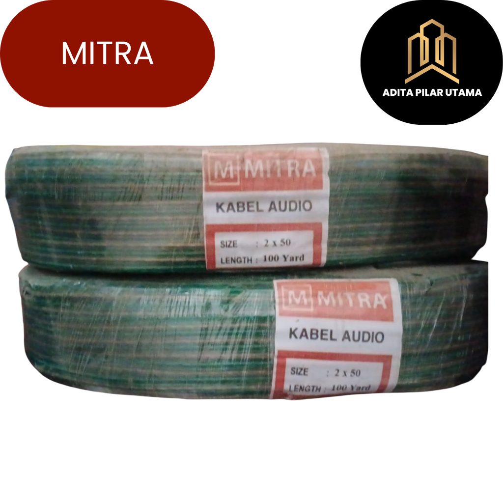 KABEL TRANSPARAN 2X50 MITRA 100Y (AA)