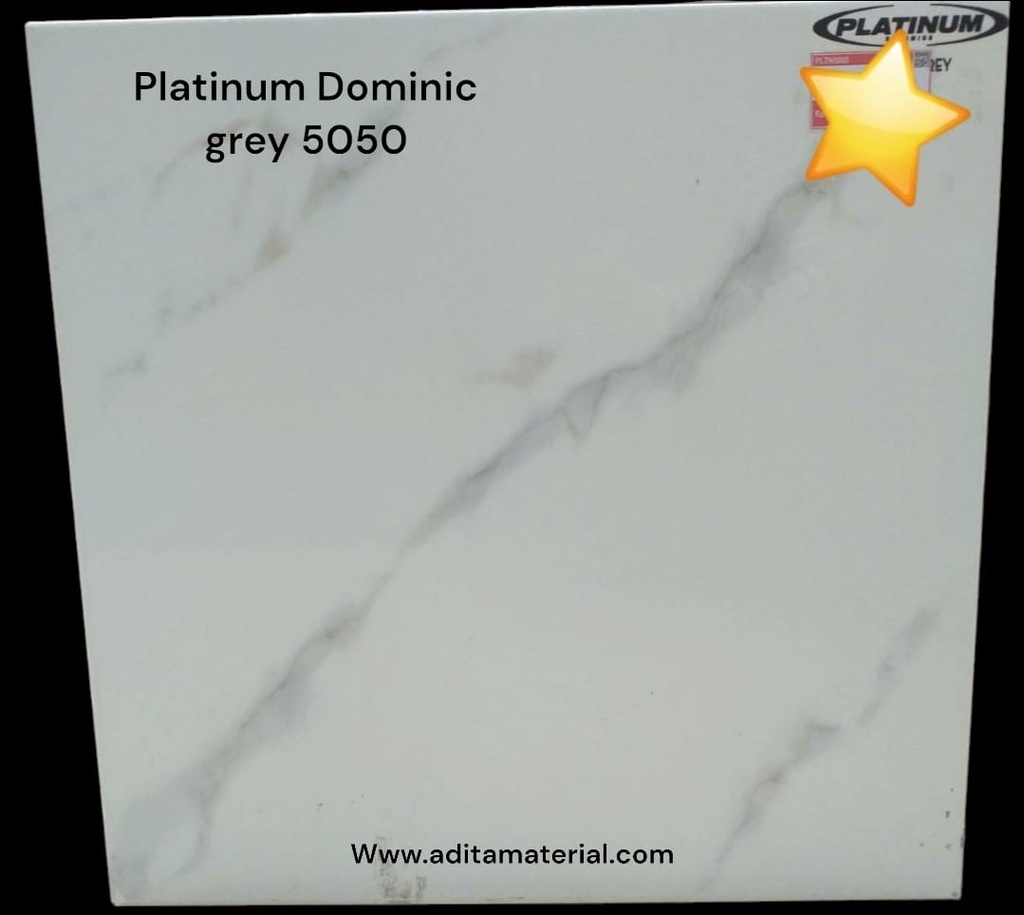 KERAMIK 50/50 PLATINUM DOMINIC GREY GLOSSY KW1 (AA)