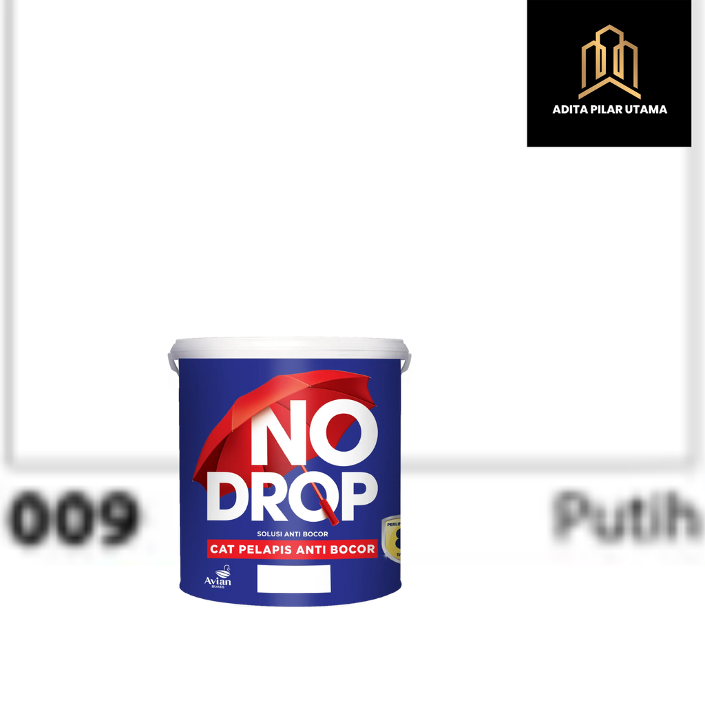 NO DROP 009G PUTIH GALON CAT PUTIH (AA)