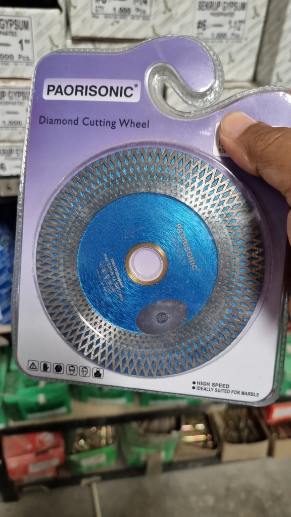 PAORISONIC BIRU BATIK- POTONG KERAMIK-GRANIT (AA)