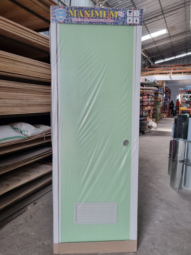 PINTU PVC A MAXIMUM HIJAU 70x195 (AA)