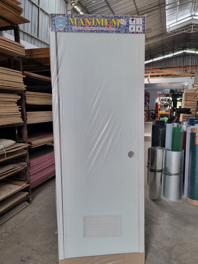 PINTU PVC A MAXIMUM PUTIH 70X195 (AA)
