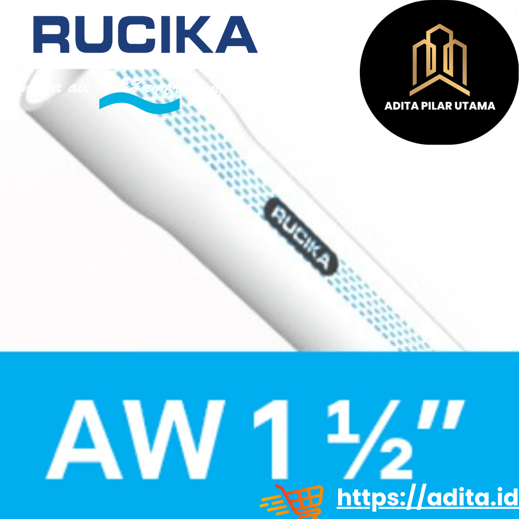 PIPA PVC AW 1½" RUCIKA AW 1 1/2 DIM R-AW (AA)