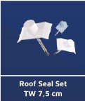 DR. SHIELD ROOF SEAL SET - TW 7,5CM (PER 40PCS)