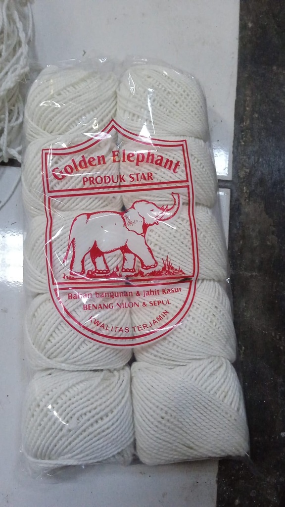 BENANG KENUR GOLDEN ELEPANT PACK=10BJ