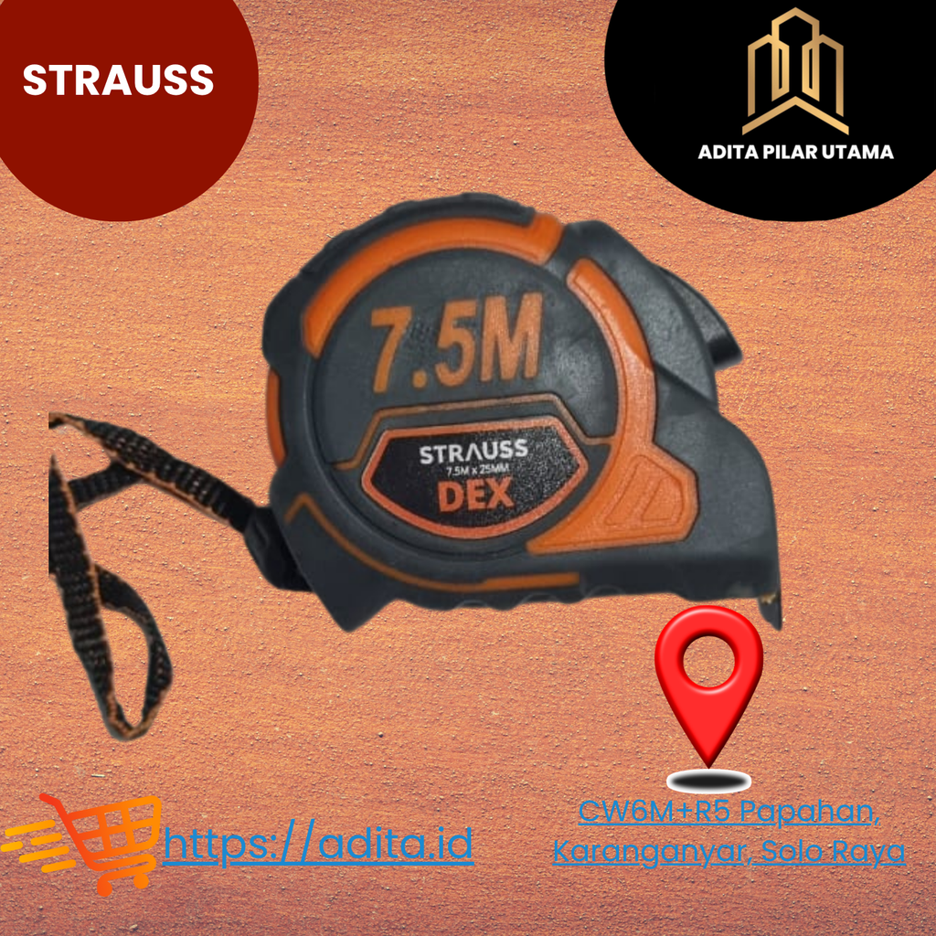 METERAN 7.5M STRAUSS DEX (AA)