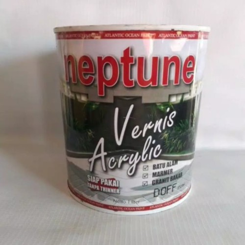 CAT COATING STONE NEPTUNE HITAM