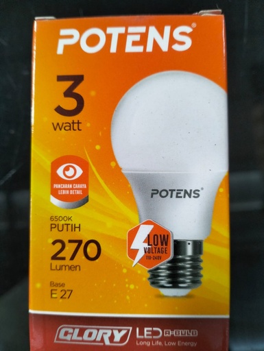 [1806029] LAMPU LED POTENS 3 W