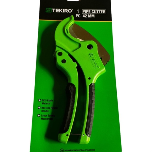 [27020251834 (AA)] GUNTING PIPA PVC GT-PC-215 PVC Pipe Cutter 42 mm TEKIRO (AA)